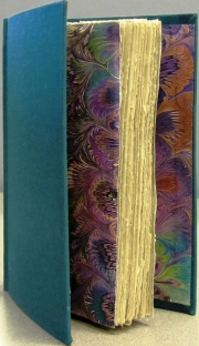 Bound - Casebound with Marbled End Papers