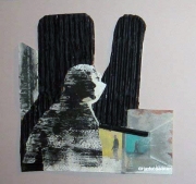 Encaustic-Two Men & Two Full Bodies