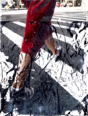 Person Print - Stepping Out